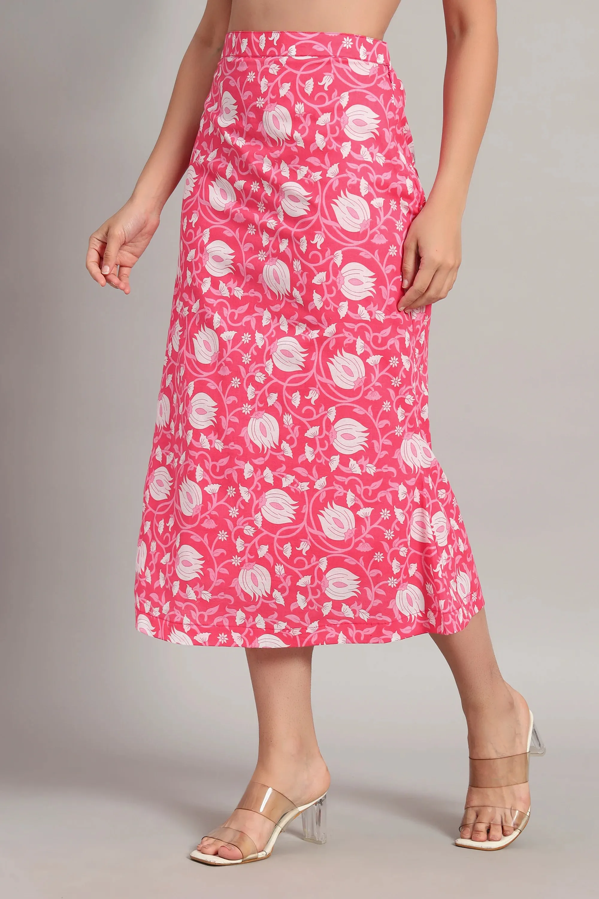Lotus Bloom Skirt Set