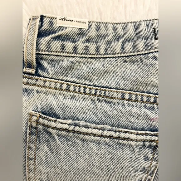 Lovers   Friends Dylan Boyfriend Jean Shorts