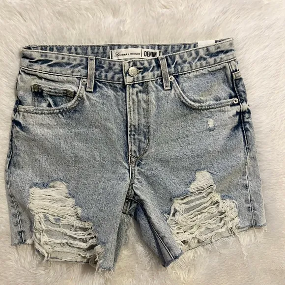 Lovers   Friends Dylan Boyfriend Jean Shorts