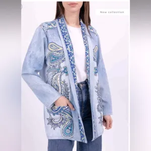 MADE IN ITALY LONG SLEEVES PRINTED JACKET