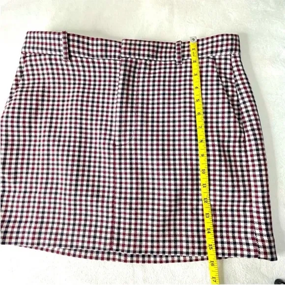 Madewell Suiting Mini Skirt Casual Size 6