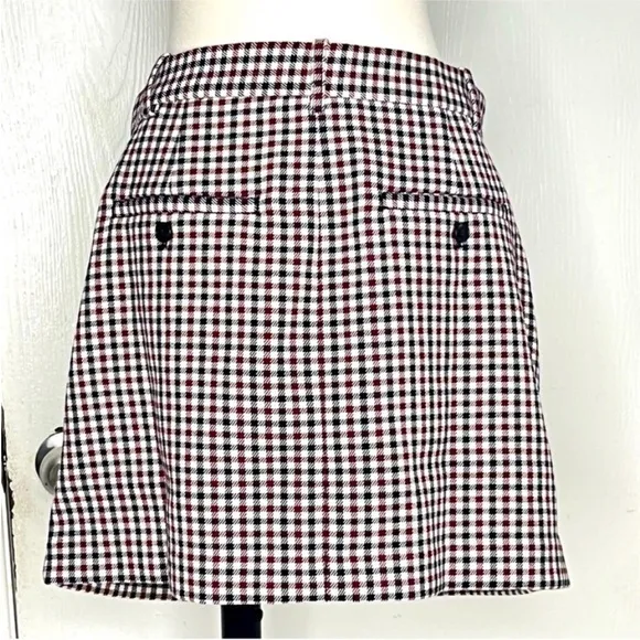 Madewell Suiting Mini Skirt Casual Size 6