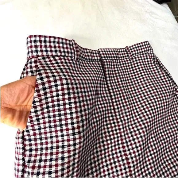 Madewell Suiting Mini Skirt Casual Size 6