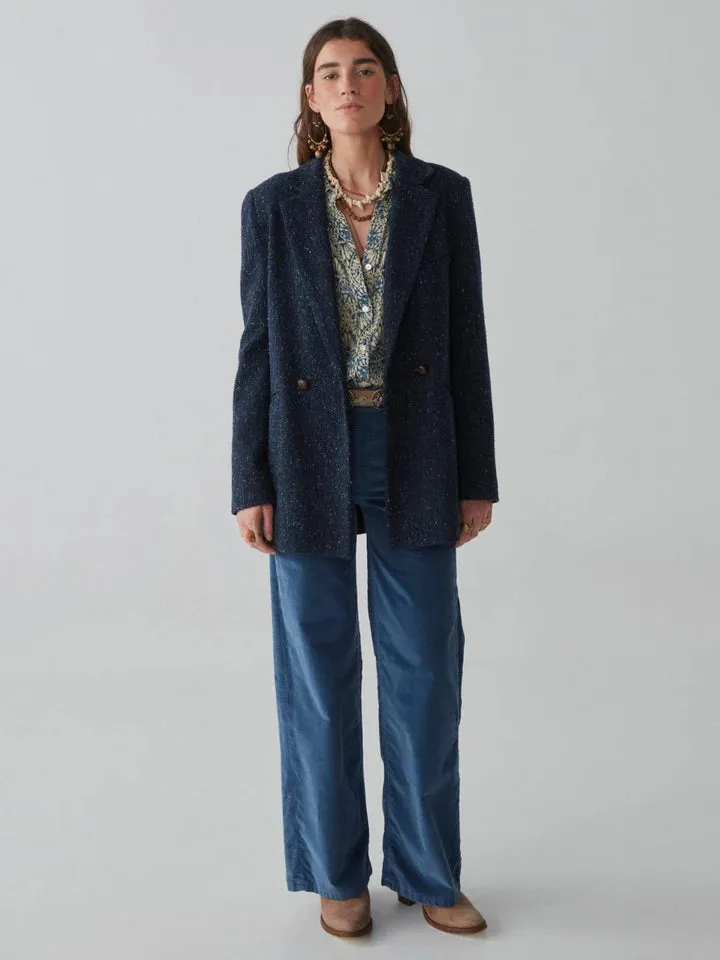 MAISON HOTEL Paula Pant in Pacific Blue