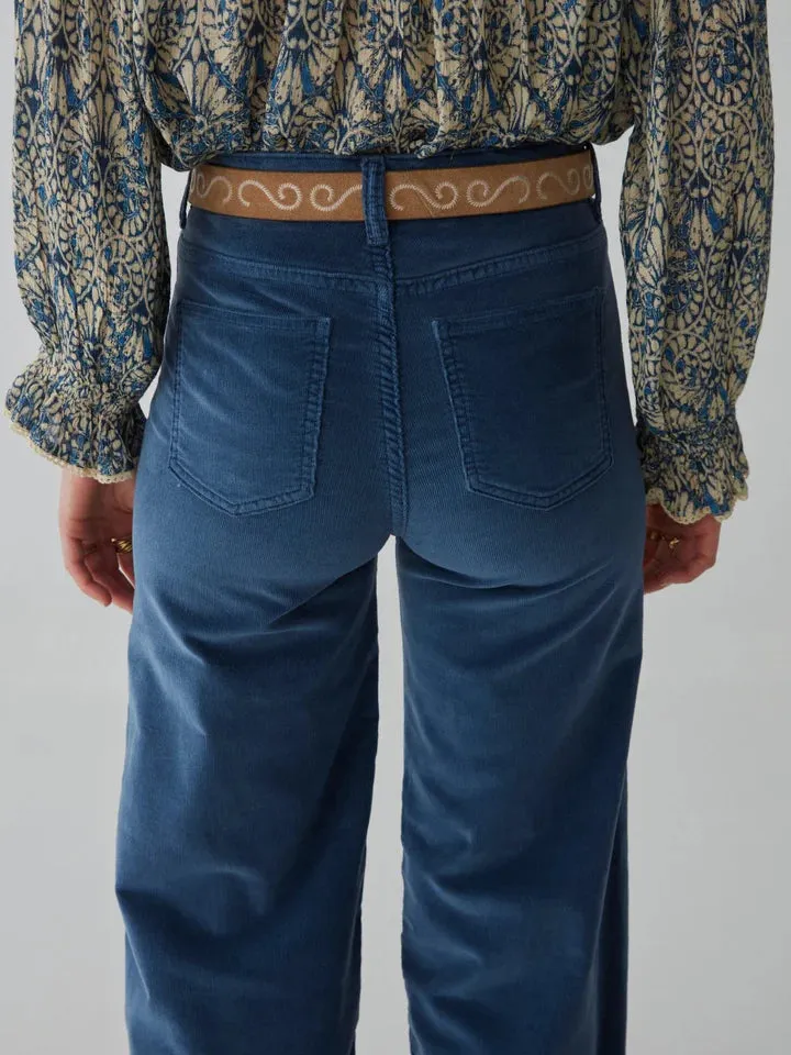 MAISON HOTEL Paula Pant in Pacific Blue