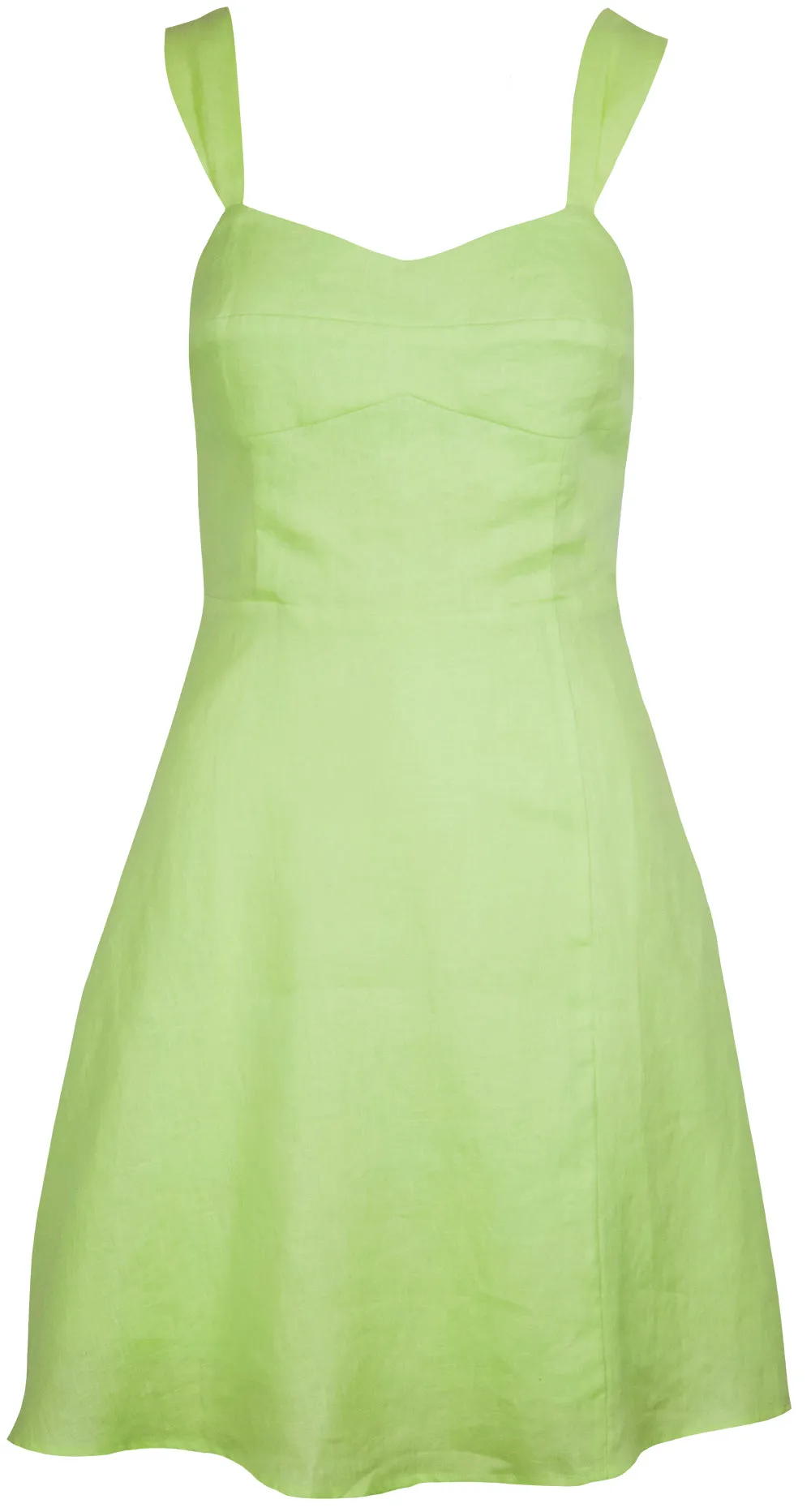 Malibu Lime Dress by Lucy Paris