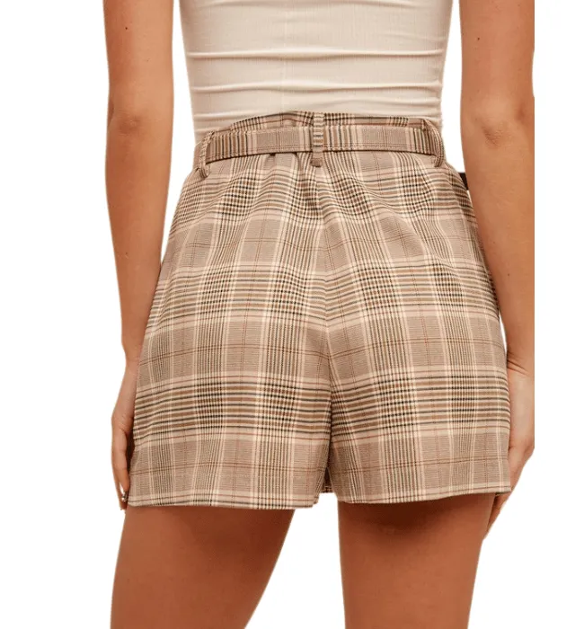 Mariela Plaid Skort