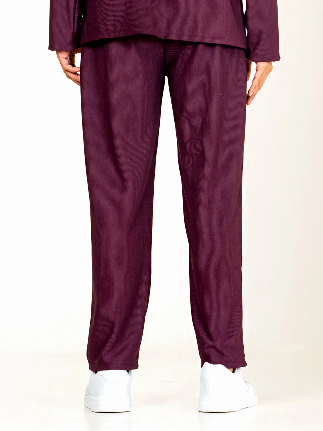 Maroon Cord Pant