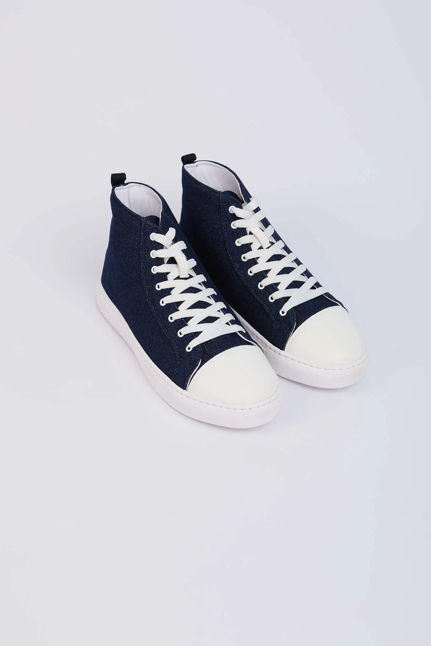 Men  Shoes Half Boot Navy