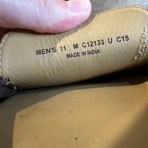 Mens Cole Haan Brown Leather Casual Comfort Driving Penny Loafers Shoes Size 11