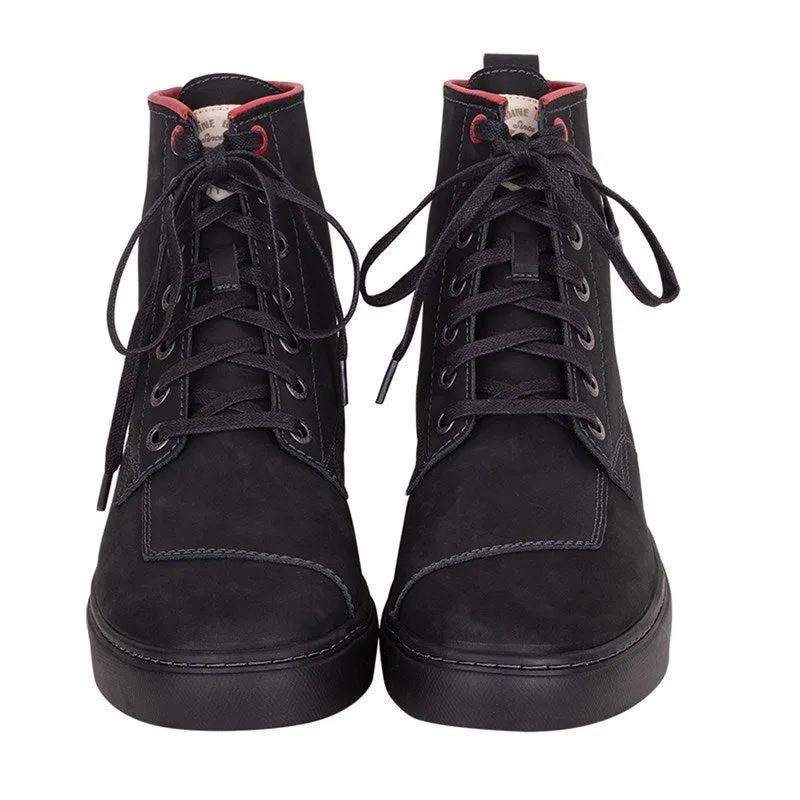 Men's Leather Bryant Sneaker, Black