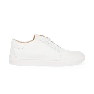 Men's Leather Sneakers - White