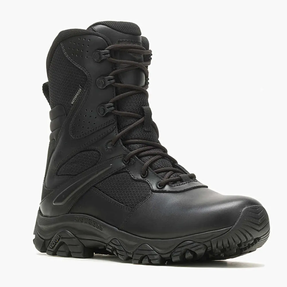 Men's Moab 3 8" Tactical Response Zip Waterproof Boot - Black - J003913W