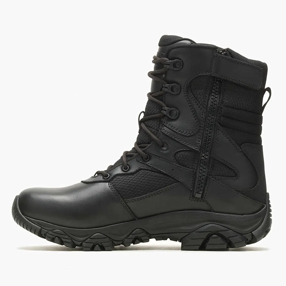 Men's Moab 3 8" Tactical Response Zip Waterproof Boot - Black - J003913W