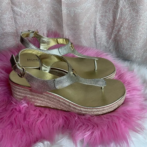 Michael Kors Laney Espadrille Wedge Sandals