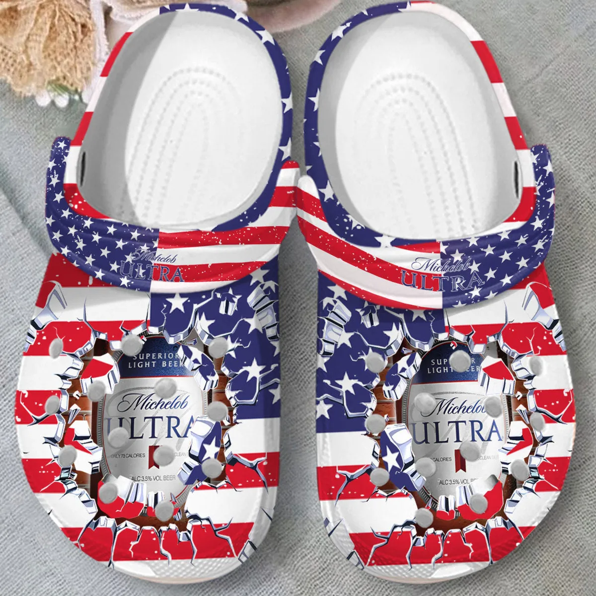 Michelob Ultra Beer Clogs For Men Women