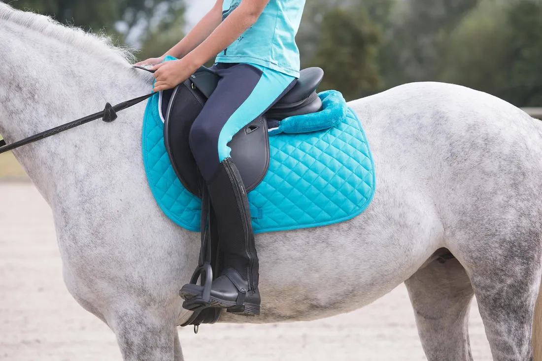 Mini-chaps équitation mesh Enfant - 100 noires