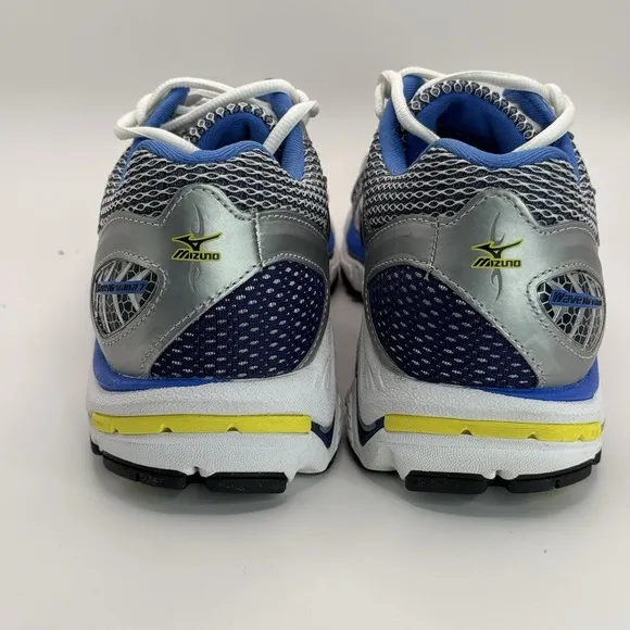 Mizuno Wave Inspire 7 Running Shoes Women's Size 11 Cross Sneakers White Blue