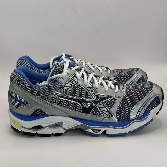 Mizuno Wave Inspire 7 Running Shoes Women's Size 11 Cross Sneakers White Blue