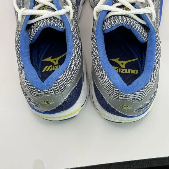Mizuno Wave Inspire 7 Running Shoes Women's Size 11 Cross Sneakers White Blue