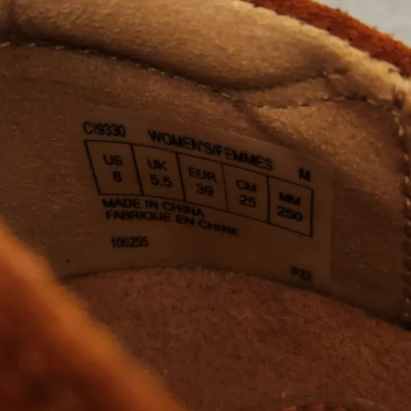 New Cobb Hill Crosbie Moc – Potters Clay Suede Size 8