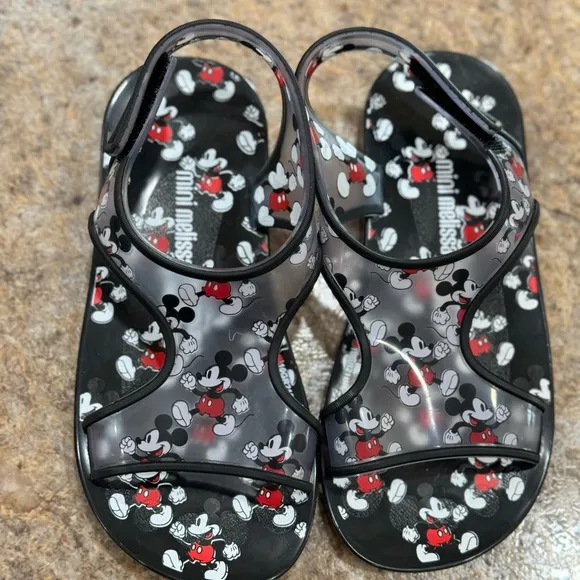 New Mini Melissa Mickey Mouse Sandals