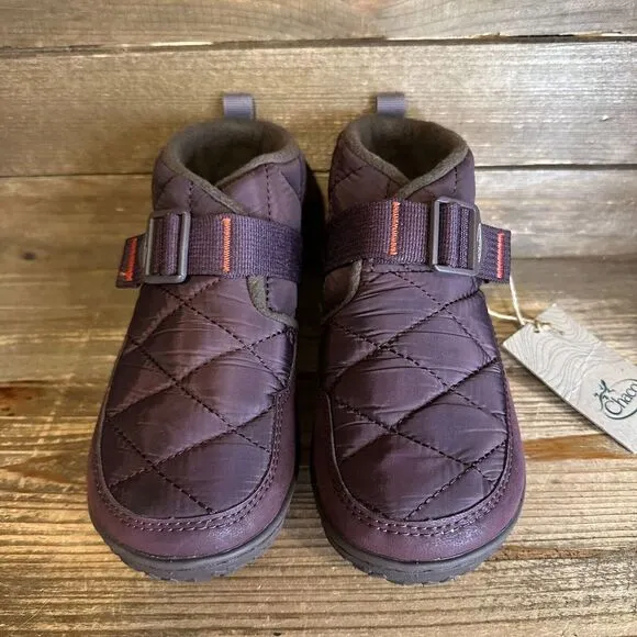 New NWOB Big Kids Chaco‎ Ramble Puff Ankle Outdoor Ankle Boots Booties Size 3 Y
