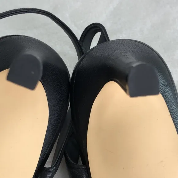 New STUART WEITZMAN Women's Size 11 Black Twistie Stiletto 75 Sandals Heels