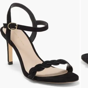 New STUART WEITZMAN Women's Size 11 Black Twistie Stiletto 75 Sandals Heels