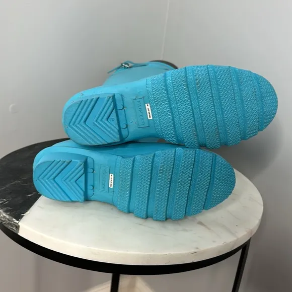 ✨NEW✨Limited Edition Hunter Boots in Sky Blue Matte