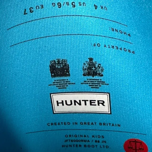 ✨NEW✨Limited Edition Hunter Boots in Sky Blue Matte