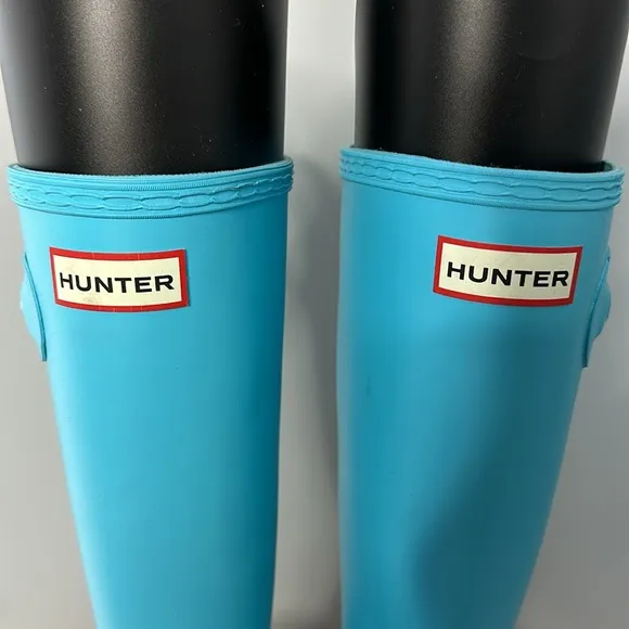 ✨NEW✨Limited Edition Hunter Boots in Sky Blue Matte
