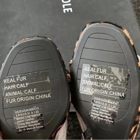 NIB Kenneth Cole Leopard Sandals