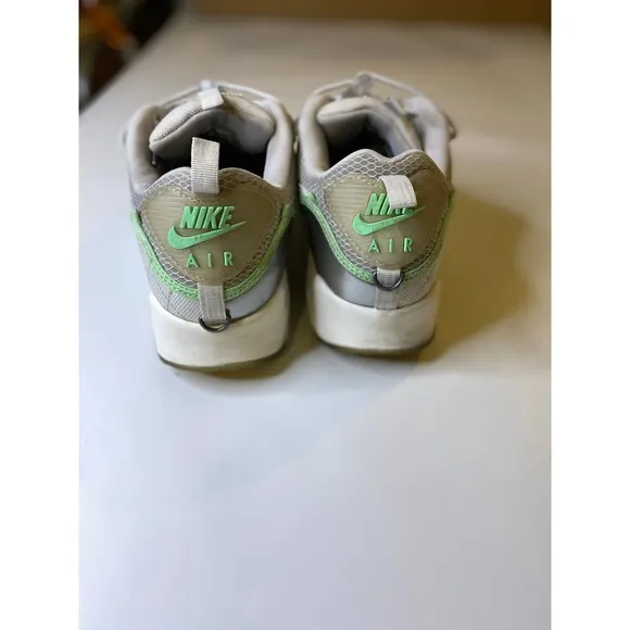 Nike Air Max 90 Sail Neon Green CZ9078-010 Mens Size 10.5‎
