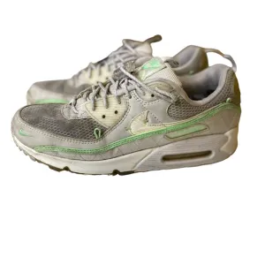 Nike Air Max 90 Sail Neon Green CZ9078-010 Mens Size 10.5‎