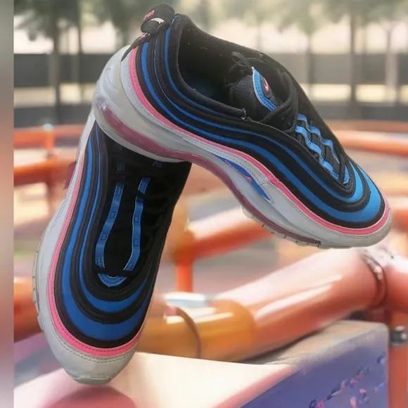 NIKE AIR MAX 97 GS LOW YOUTH SIZE 6.5 RUNNING SNEAKERS