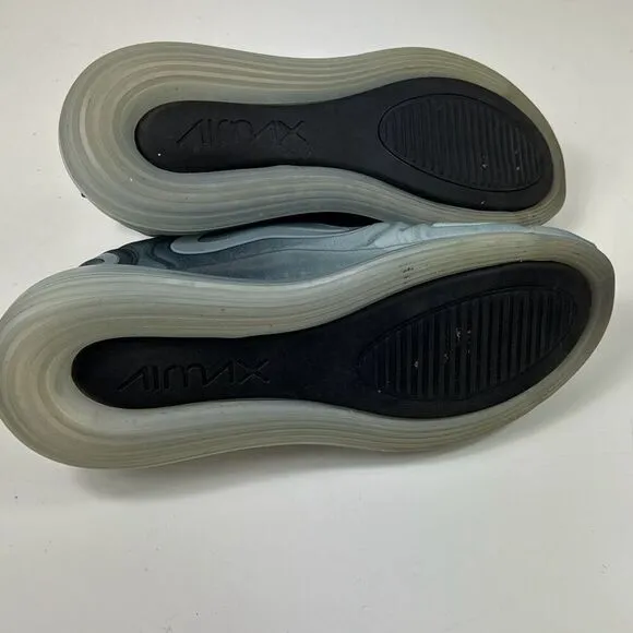Nike Air Max 720 Athletic Shoes Mens 13 Running Sneakers Grey Black