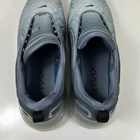 Nike Air Max 720 Athletic Shoes Mens 13 Running Sneakers Grey Black