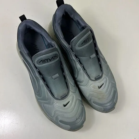 Nike Air Max 720 Athletic Shoes Mens 13 Running Sneakers Grey Black