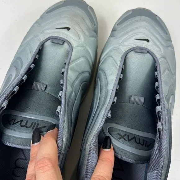 Nike Air Max 720 Athletic Shoes Mens 13 Running Sneakers Grey Black