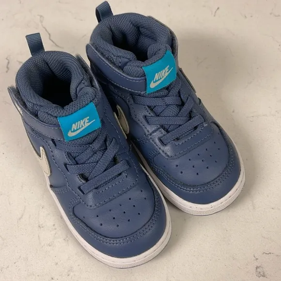 Nike Court Borough Mid 2 Shoes 'Diffused Blue' CD7782-402 Size 8C