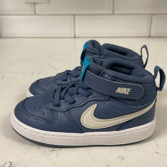 Nike Court Borough Mid 2 Shoes 'Diffused Blue' CD7782-402 Size 8C