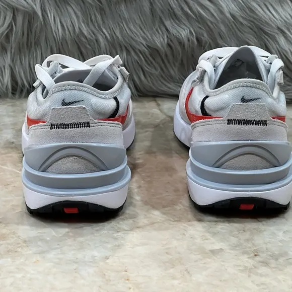 Nike Men’s Waffle One “White/Picante Red/Pure Platinum/White” Sneakers