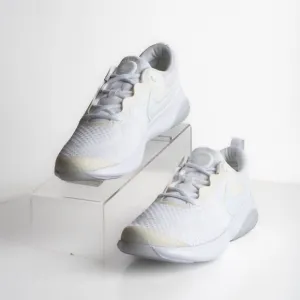 Nike Project Pod Youth White Road Running Sneakers US 6 EU 38.5 New CQ4397-100