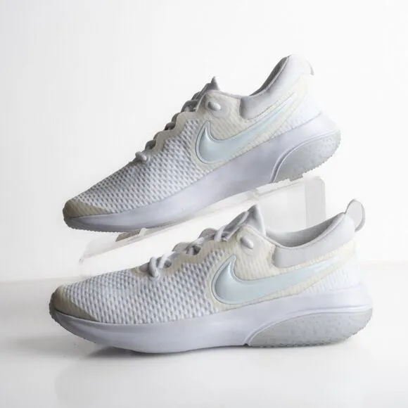 Nike Project Pod Youth White Road Running Sneakers US 6 EU 38.5 New CQ4397-100