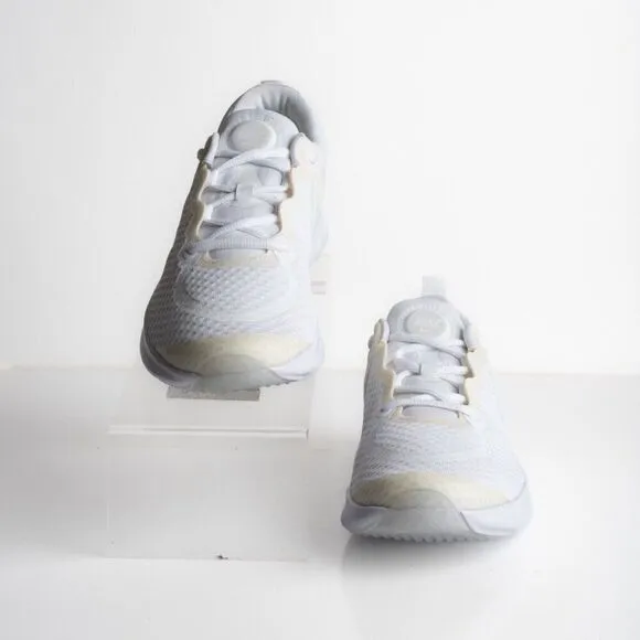 Nike Project Pod Youth White Road Running Sneakers US 6 EU 38.5 New CQ4397-100