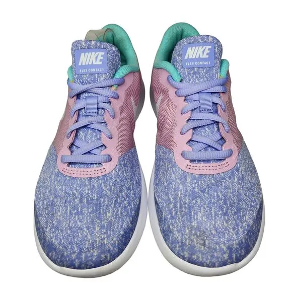 Nike Shoes Youth 5.5 Purple Pink Pastel Low Tops Tennis Sneakers Running Gym