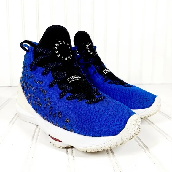 Nike Uninterrupted x LeBron More Than An Athlete Shoe Blue Sneakers A469
