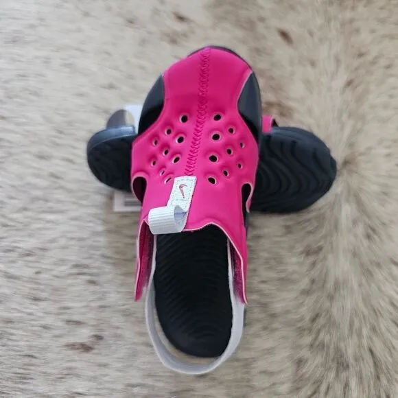 Nike Sunray Protect 2 Toddler Girls Sandals in Pink Size 10 NEW