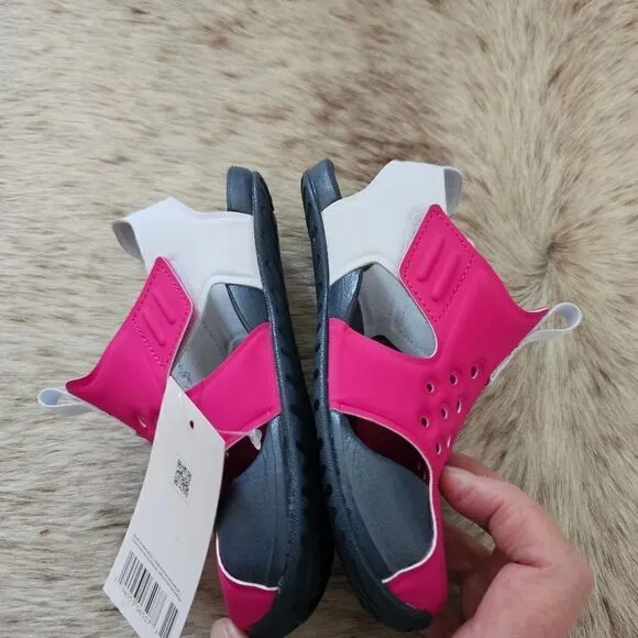 Nike Sunray Protect 2 Toddler Girls Sandals in Pink Size 10 NEW